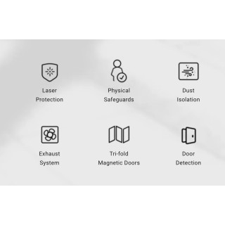 Original Snapmaker 2.0 Enclosure with Lighting Exhaust Door Sensor - A250